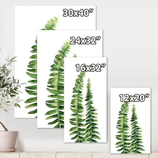 Designart - Fern Leaves Detail IV